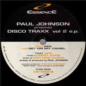 Paul Johnson - Disco Traxx Vol 2 E.P.