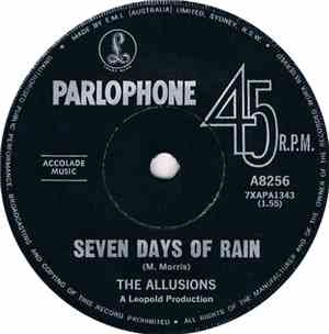 The Allusions - Seven Days Of Rain