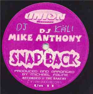 DJ Mike Anthony - Snap Back