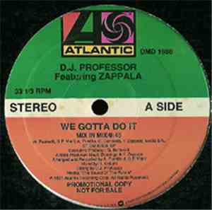 D.J. Professor Featuring Zappala - We Gotta Do It