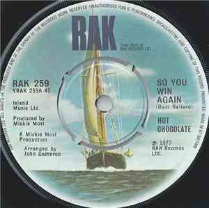 Hot Chocolate - So You Win Again