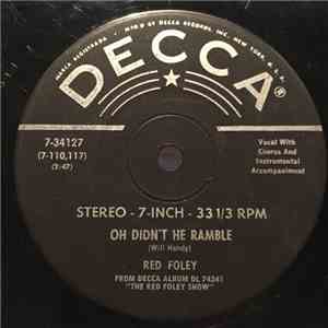 Red Foley - Oh Didn't He Ramble / Hiding Alone