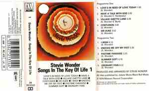 Stevie Wonder - Songs In The Key Of Life