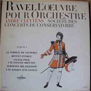 André Cluytens, Maurice Ravel, Orchestre De La Société Des Concerts Du Cons ...