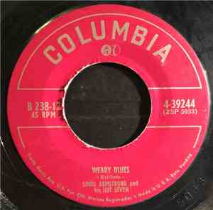 Louis Armstrong & His Hot Seven - Weary Blues