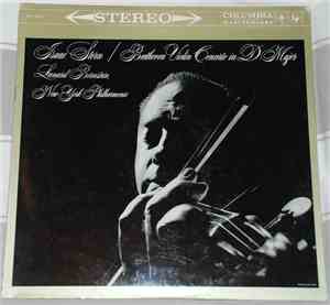 Ludwig van Beethoven, Isaac Stern Violinist Leonard Bernstein Conductor New ...