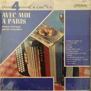 Maurice Larcange And His Accordions - Avec Moi A Paris