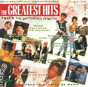 Various - The Greatest Hits '92 - Vol. 1