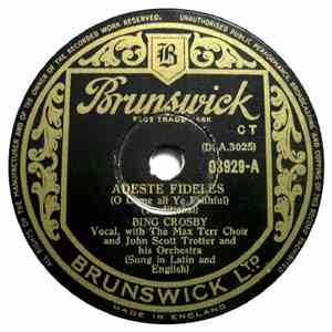 Bing Crosby - Adeste Fideles (Oh, Come, All Ye Faithful) / Silent Night, Ho ...