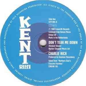Charlie Rich / Jeanette Jones - Don't Tear Me Down / Cut Loose