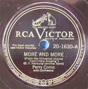 Perry Como - More And More / I Wish We Didn't Have To Say Goodnight