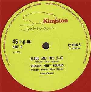 Winston 'Niney' Holness - Blood And Fire / Mutiny