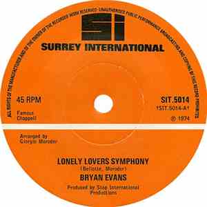 Brian Evans  - Lonely Lovers Symphony