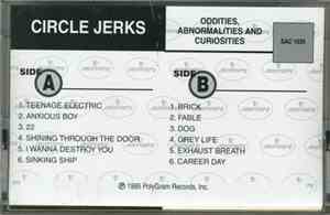 Circle Jerks - Oddities, Abnormalities & Curiosities