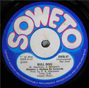 Mazakes & Abafana Be Concorde - Bull Dog / Bull's Eye