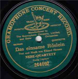 Nebe-Quartett - Das Einsame Röslein / Die Kapelle