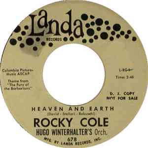 Rocky Cole & Hugo Winterhalter's Orch - Heaven And Earth / Huey's Song