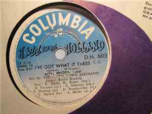 The Down Town Jazz Band - Mama Don'T Allow It /  I've Got What It Takes