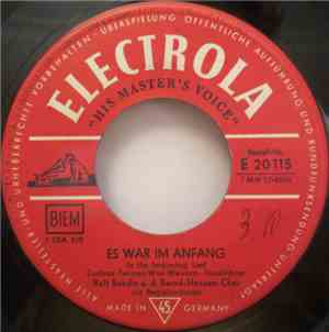 Ralf Bendix - Es War Im Anfang