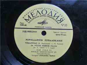 Various - Populaarseid Estraadilaule