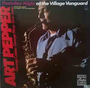 Art Pepper - Thursday Night At The Village Vanguard