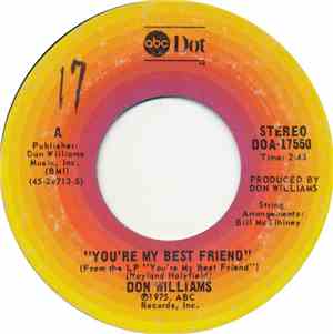 Don Williams  - You're My Best Friend