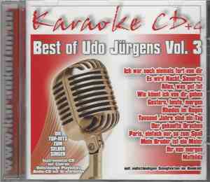 Unknown Artist - Karaoke - Best Of Udo Jürgens Vol. 3
