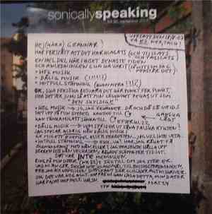 Various - Sonically Speaking (Vol 36: September 2007)