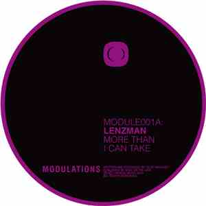Lenzman - More Than I Can Take / Silhouette