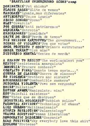 Various - Brazylian Underground Scene