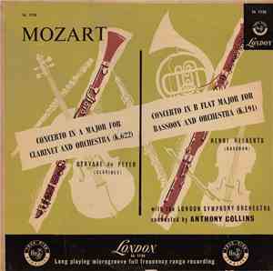 Wolfgang Amadeus Mozart, Gervase de Peyer, Henri Helaerts, The London Symph ...