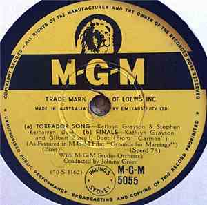 Kathryn Grayson - Toreador Song & Finale / Lovely Maid In The Moonlight