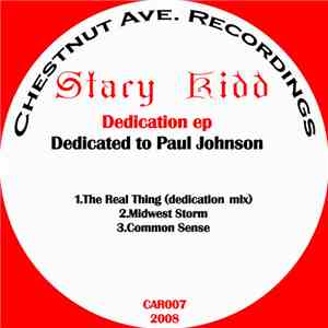 Stacy Kidd - Dedication To Paul Johnson EP