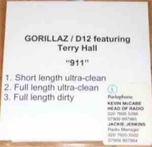 Gorillaz / D12 Feat. Terry Hall - 911