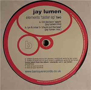 Jay Lumen - Elements 'Taster EP' Two