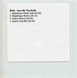 Billie  - Give Me The Knife (Remixes)