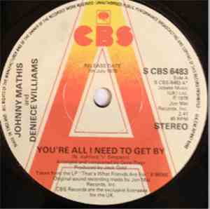 Johnny Mathis And Deniece Williams - You're All I Need To Get By