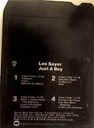 Leo Sayer - Just A Boy