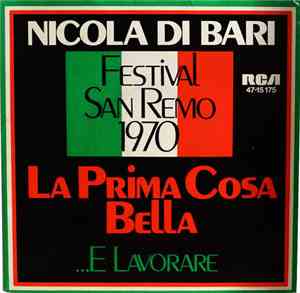 Nicola Di Bari - La Prima Cosa Bella