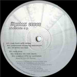 Syntax Error - Shoeicide E.P.