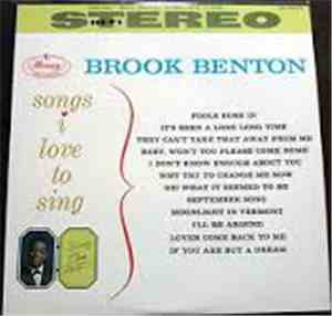 Brook Benton - Songs I Love To Sing