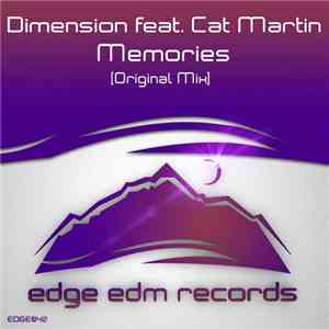 Dimension  Feat. Cat Martin - Memories