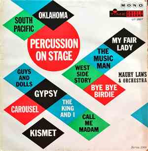 Maury Laws & Orchestra - Percussion On Stage