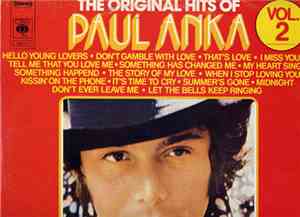 Paul Anka - The Original Hits Of Paul Anka Vol. 2