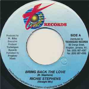 Richie Stephens - Bring Back The Love