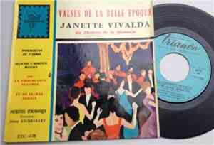 Janette Vivalda, Jésus Etcheverry - Valses De La Belle Epoque