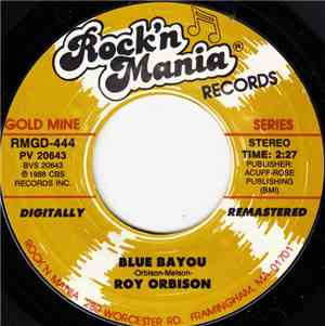 Roy Orbison - Blue Bayou / Running Scared