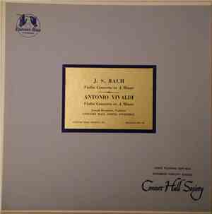 J. S. Bach, Antonio Vivaldi, Joseph Bernstein, Concert Hall String Ensemble ...