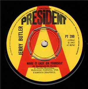 Jerry Butler - Make It Easy On Yourself