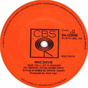 Mac Davis - One Hell Of A Woman